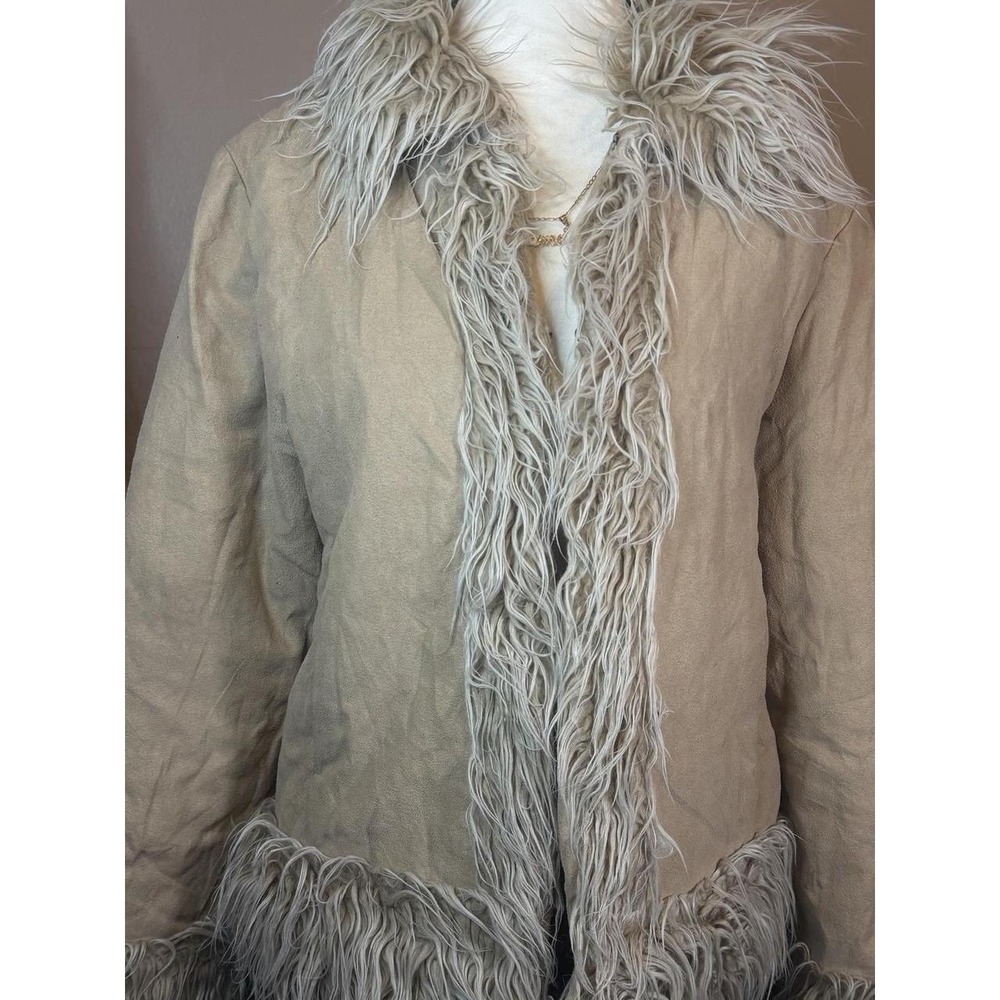 VTG 1990s Penny Lane Coat Faux Fur Women's Size Small